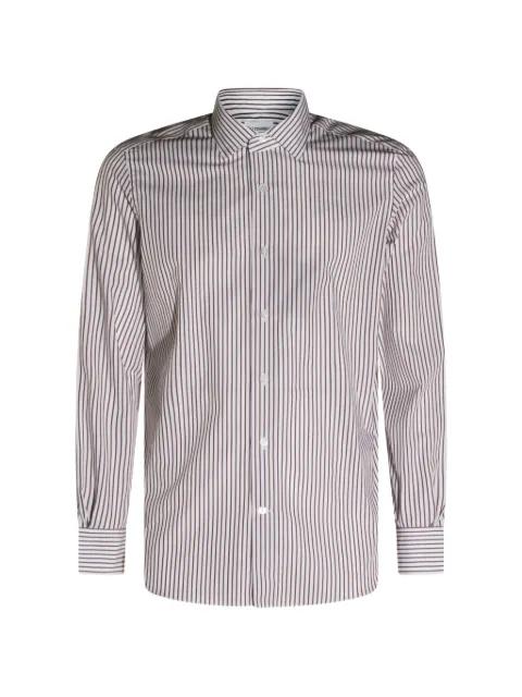 striped button shirt by MAZZARELLI