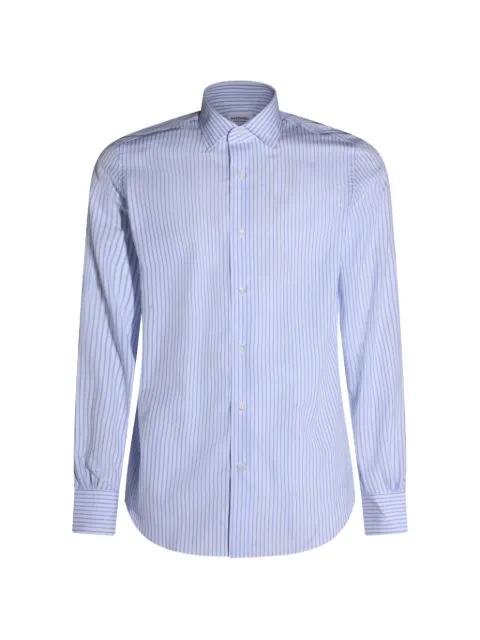 striped buttoned shirt by MAZZARELLI