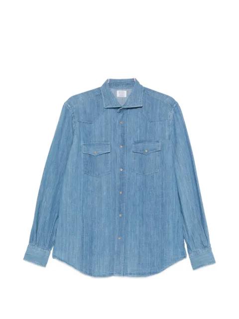 western-yoke chest-pocket shirt by MAZZARELLI