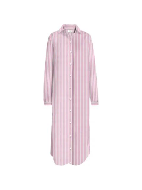Adeline striped shirt dress by MC2 SAINT BARTH