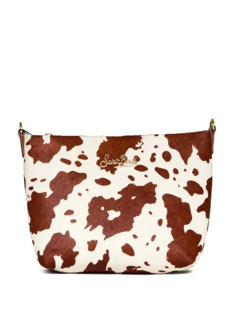 Aline cow-print clutch bag by MC2 SAINT BARTH