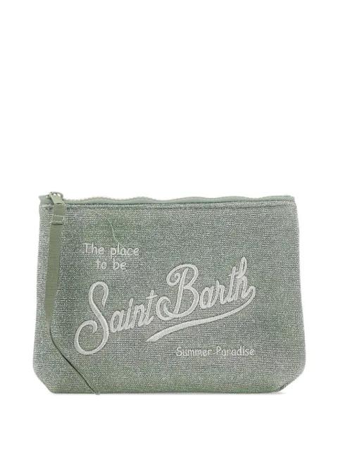 Aline embroidered clutch bag by MC2 SAINT BARTH