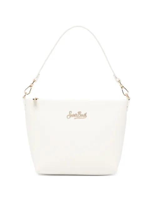 Aline logo-plaque shoulder bag by MC2 SAINT BARTH