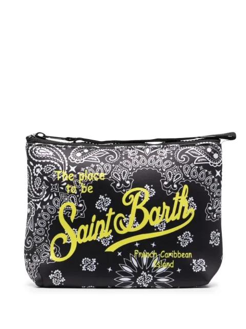 Aline paisley-print make-up bag by MC2 SAINT BARTH