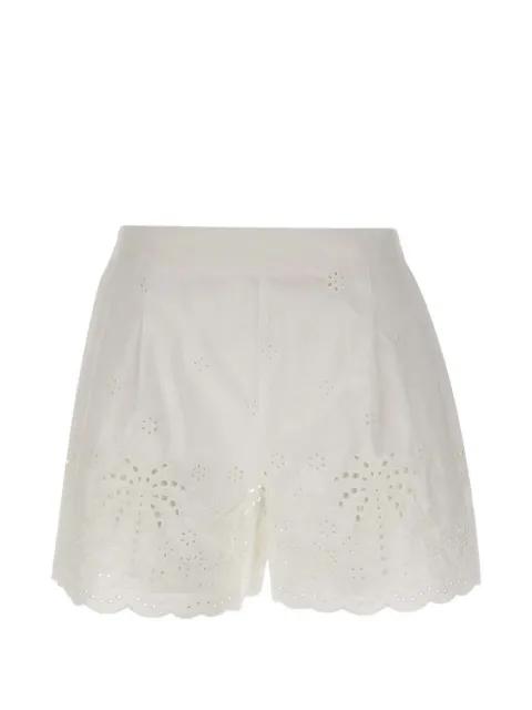 Amani broderie-anglaise shorts by MC2 SAINT BARTH