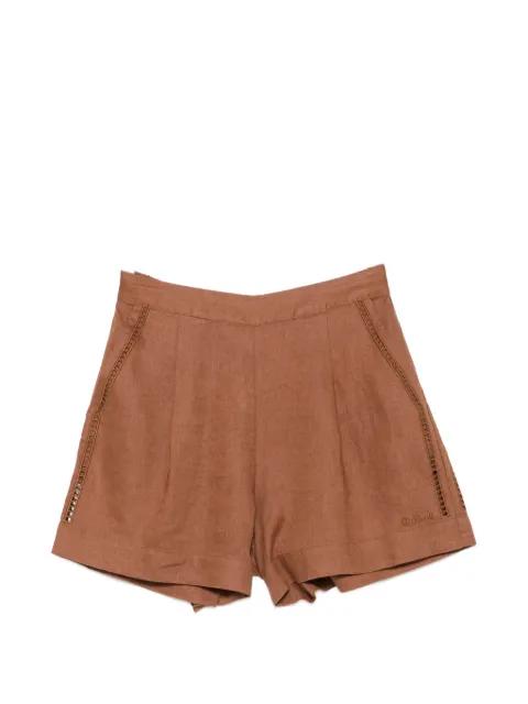 Amani pleated shorts by MC2 SAINT BARTH