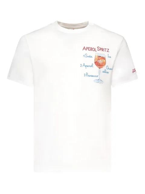 Aperol Spritz graphic T-shirt by MC2 SAINT BARTH
