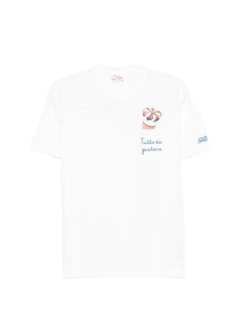 Austin graphic-print chest-pocket T-shirt by MC2 SAINT BARTH