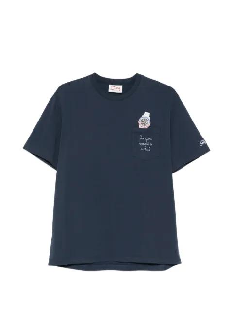 Austin pocket print T-shirt by MC2 SAINT BARTH