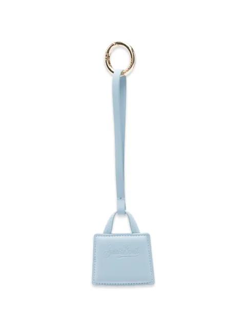 Bag logo-debossed bag charm by MC2 SAINT BARTH