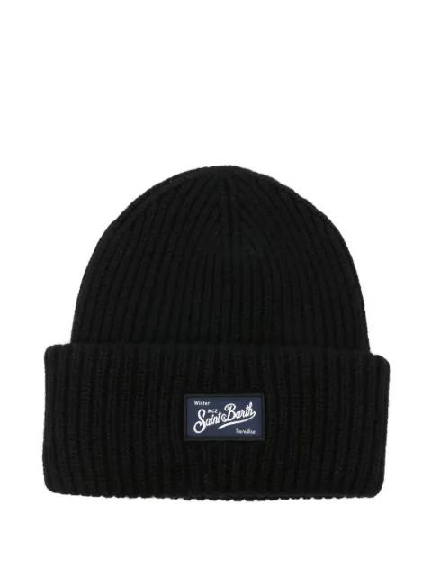 Berry ribbed-knit beanie by MC2 SAINT BARTH