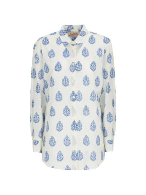 Brigitte paisley-print shirt by MC2 SAINT BARTH