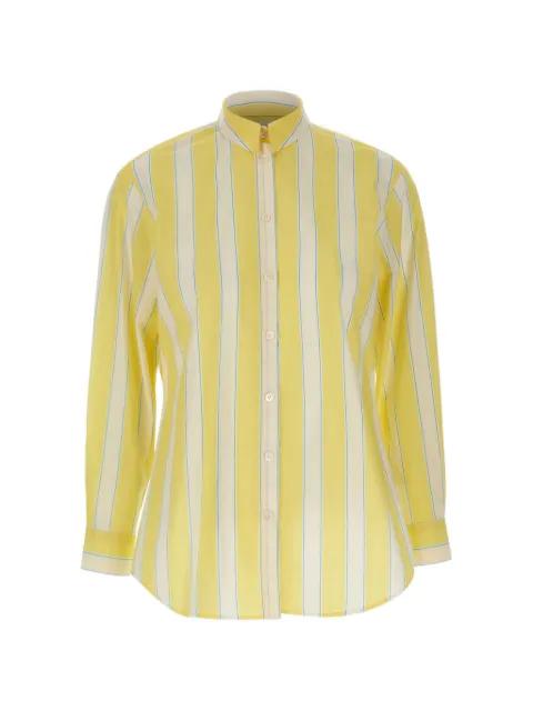 Brigitte striped cotton shirt by MC2 SAINT BARTH