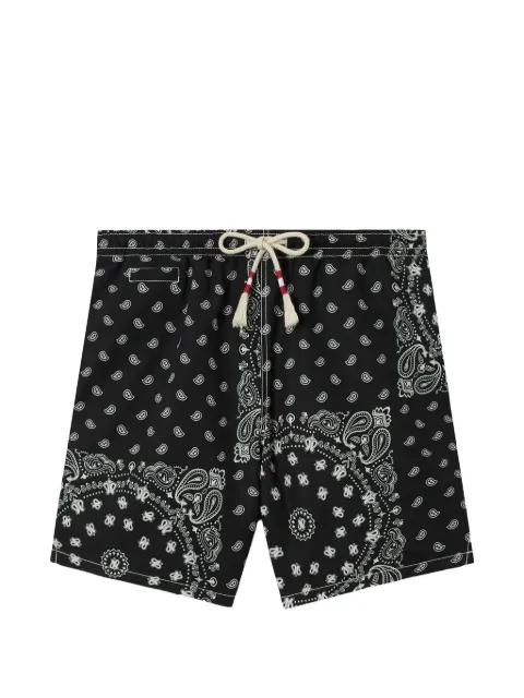 Caprese paisley-print swim shorts by MC2 SAINT BARTH
