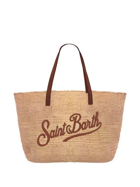 City embroidered tote bag by MC2 SAINT BARTH