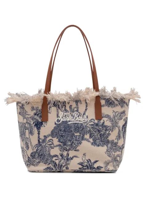City fringed tote bag by MC2 SAINT BARTH