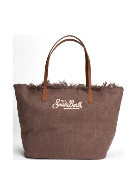 City fringed tote bag by MC2 SAINT BARTH