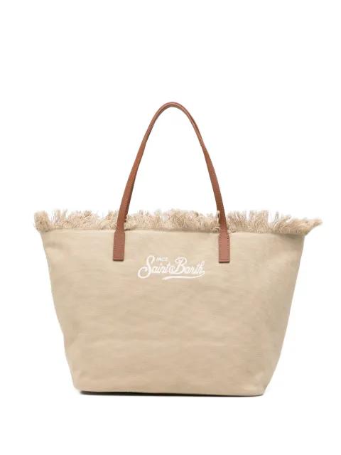 City fringed tote bag by MC2 SAINT BARTH