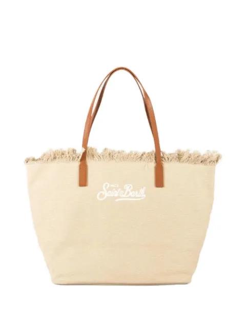 City fringed tote bag by MC2 SAINT BARTH