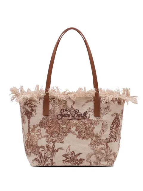 City fringed tote bag by MC2 SAINT BARTH