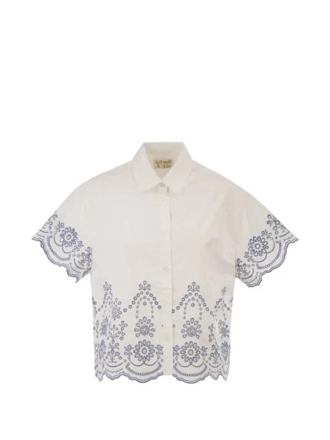 Clementine broderie-anglaise shirt by MC2 SAINT BARTH