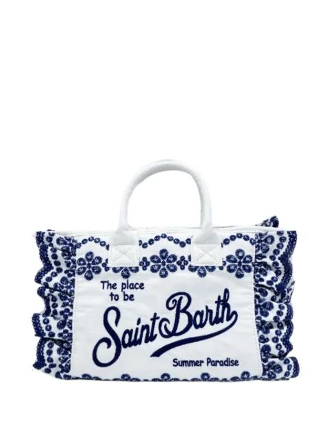 Colette Volant broderie-anglaise tote bag by MC2 SAINT BARTH