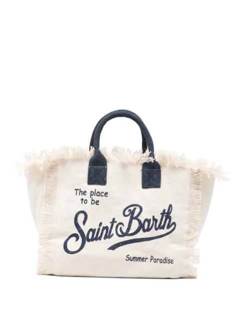 Colette frayed tote bag by MC2 SAINT BARTH
