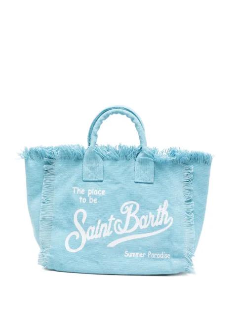 Colette fringe-trim tote bag by MC2 SAINT BARTH