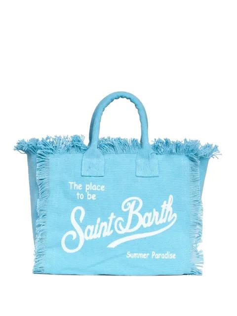 Colette fringe-trim tote bag by MC2 SAINT BARTH