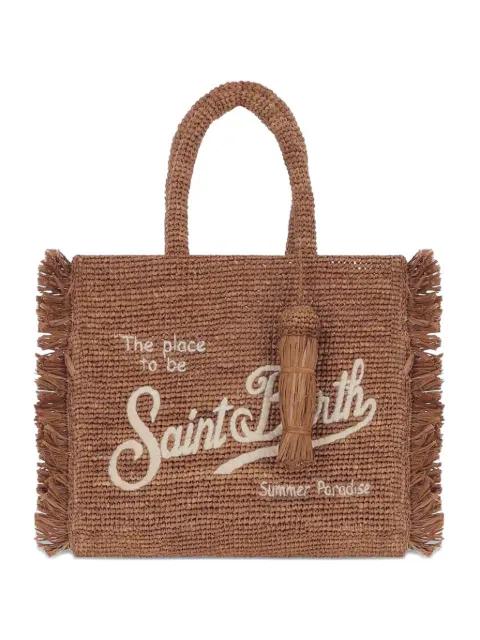 Colette fringed tassel tote bag by MC2 SAINT BARTH
