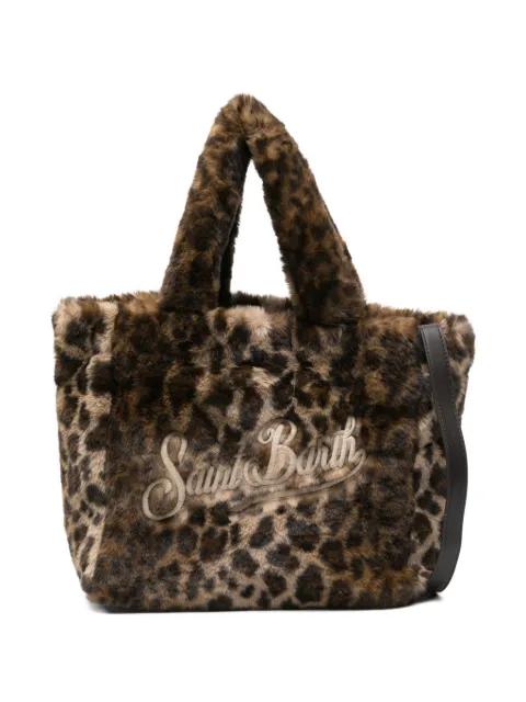 Colette leopard-print tote bag by MC2 SAINT BARTH