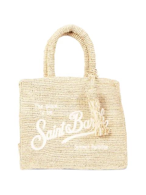 Colette raffia tote bag by MC2 SAINT BARTH