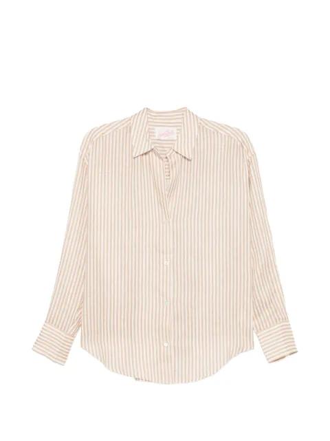 Cristal striped logo-embroidered shirt by MC2 SAINT BARTH