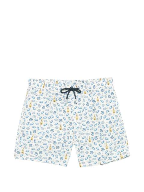 Drink Oyster 10 drawstring swim shorts by MC2 SAINT BARTH