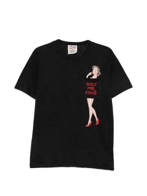 Ecstasea print-detail chest-pocket T-shirt by MC2 SAINT BARTH