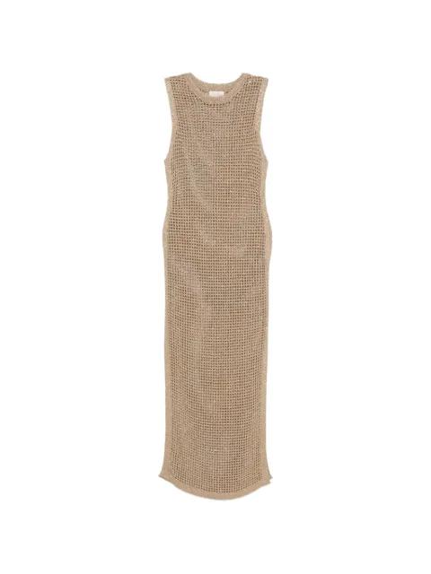 Eileen open-knit maxi dress by MC2 SAINT BARTH