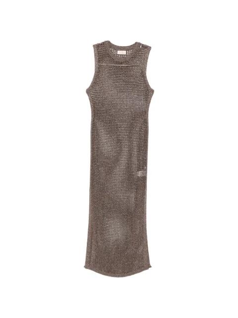 Eileen open-knit maxi dress by MC2 SAINT BARTH