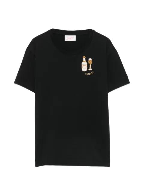 Emilie bead-embellished T-shirt by MC2 SAINT BARTH