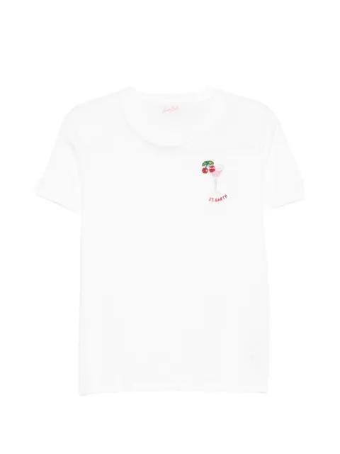 Emilie bead-embellished T-shirt by MC2 SAINT BARTH