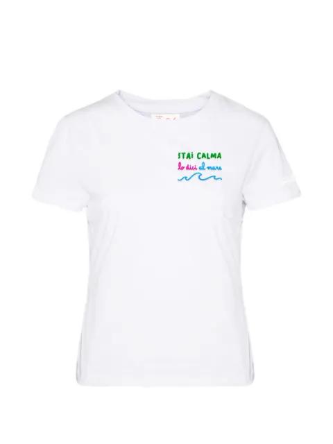 Emilie chest-lettering T-shirt by MC2 SAINT BARTH