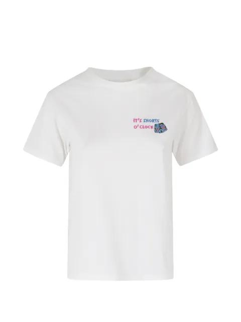 Emilie embroidered T-shirt by MC2 SAINT BARTH