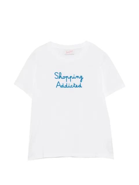 Emilie embroidered short-sleeve T-shirt by MC2 SAINT BARTH