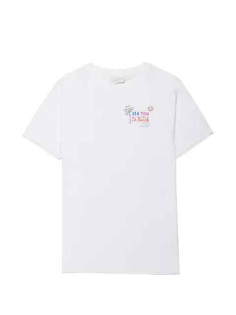 Emilie graphic-print T-shirt by MC2 SAINT BARTH