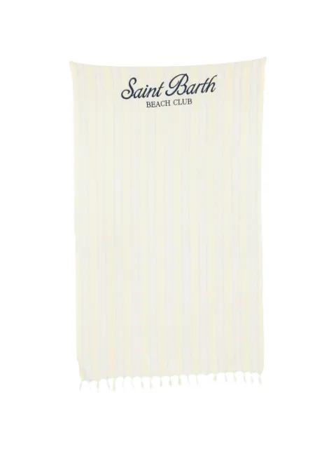 Foutas Light striped beach towel by MC2 SAINT BARTH