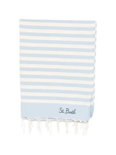Foutas N striped beach towel by MC2 SAINT BARTH