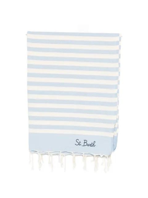 Foutas N striped beach towel by MC2 SAINT BARTH