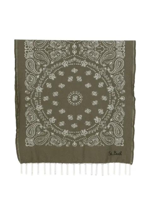Foutas paisley-pattern beach towel by MC2 SAINT BARTH