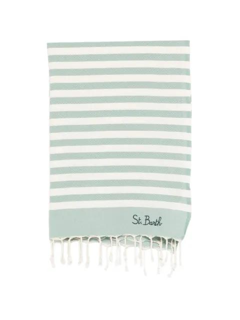 Foutas striped beach towel by MC2 SAINT BARTH