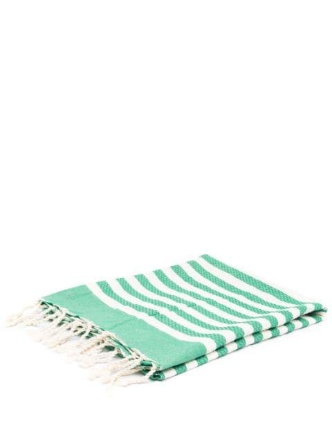 Foutas striped beach towel by MC2 SAINT BARTH