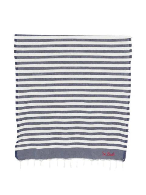 Foutas striped beach towel by MC2 SAINT BARTH